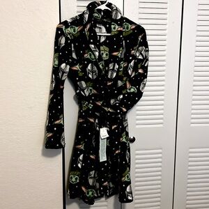 ****new with tags*** kids Star Wars Yoda bathrobe